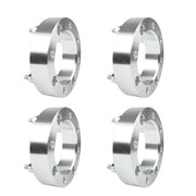DURAFORCE For 1991-1996 Kawasaki Mule 500 Silver X4 4x137 Wheel Spacer 1.5" 110mm M10x1.25