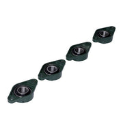 DURAFORCE UCFL206-20 Self Alignment Pillow Block Bearing 1-1/4" Bore Solid Base 4pcs ﻿