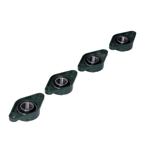 DURAFORCE UCFL206-20 Self Alignment Pillow Block Bearing 1-1/4" Bore Solid Base 4pcs ﻿