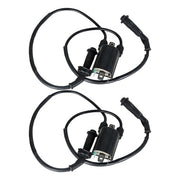 DURAFORCE For HONDA Shadow 1100 VT1100 1987-2007 2sets of Ignition Coil & Spark Plug Cap