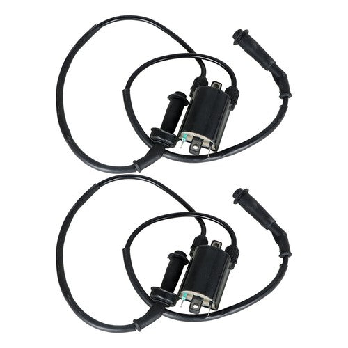 DURAFORCE For HONDA Shadow 1100 VT1100 1987-2007 2sets of Ignition Coil & Spark Plug Cap