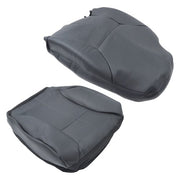 DURAFORCE Black Driver Bottom & Top Seat Cover For Dodge Ram 1500 2500 3500 SLT 1998-2002