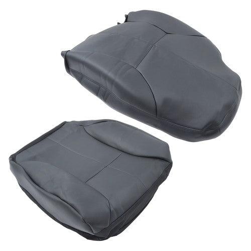 DURAFORCE Black Driver Bottom & Top Seat Cover For Dodge Ram 1500 2500 3500 SLT 1998-2002
