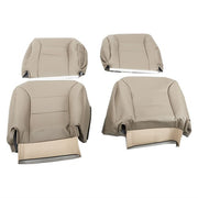 DURAFORCE For Chevy Tahoe 1995-99 New Driver Passenger Side Bottom&Top Leather Seat Cover