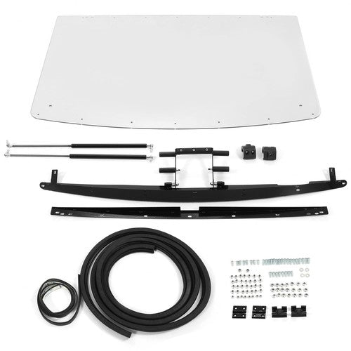 DURAFORCE 3-IN-1 Flip Windshield For 1000/900 Crew 2014-2025 2015-16 Polaris Ranger 570 XP