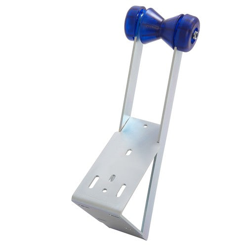 DURAFORCE Boat Trailer Winch Seat With Blue Roller and End Caps For 2" and 3" Winch Posts