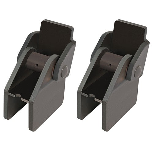 Weld On Steel Dump Hinges For Truck Trailer 2 Inch Rectangular Tube 2PCS