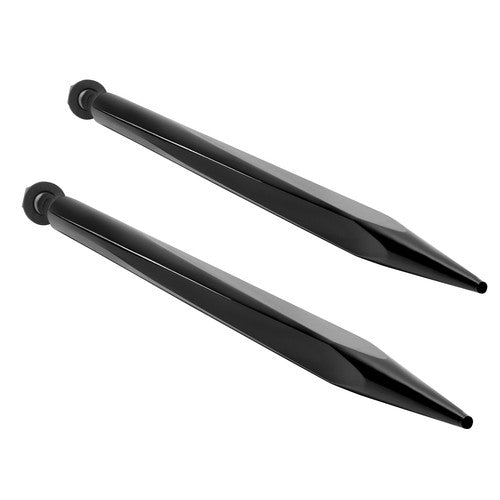 DURAFORCE 2PCS 3000lbs Cap 47" Square Hay Bale Spear Spike Fork For Tractor Loader Bobcat