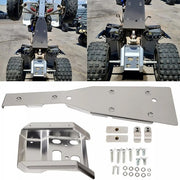 DURAFORCE Full Chassis Glide & Swing Arm Skid Plate Guard Combo For KAWASAKI KFX400 DVX400