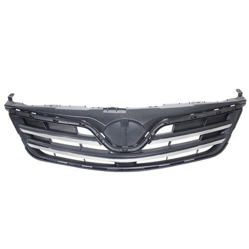 DURAFORCE Front Bumper Upper Grille Chrome Black For 2013 Toyota Corolla 5310002640C0