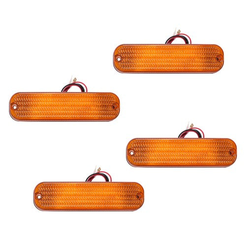 AR60250 LED Amber Flashing Cab Lights For John Deere 50 Series 4050 4250 4450 4