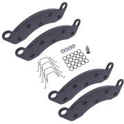 DURAFORCE BRAKE PAD KIT 10K-12K AXLE FOR K71-180-00 DEXTER CALIPER 2 WHEELS Semi-Metallic