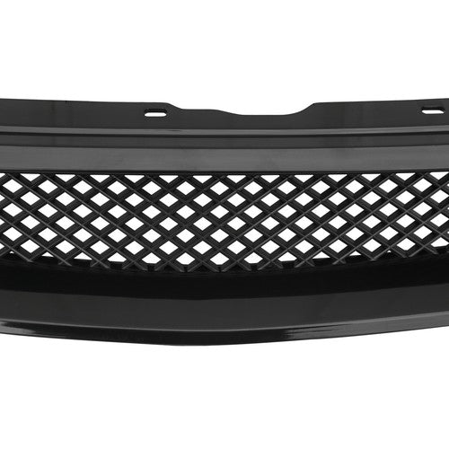 DURAFORCE JDM Type R Black Mesh Front Hood Grille Grill for 1999-2000 for Honda Civic