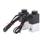 DURAFORCE 2PCS 1/4" Fast Response Electric Air Water Solenoid Valve 12V DC Normally Closed