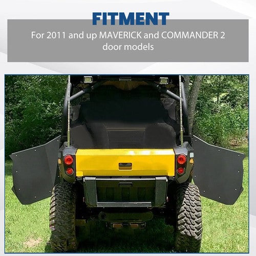 UTV Doors for Can Am Maverick 11 18 Commander 800 1000 11 16 Pair