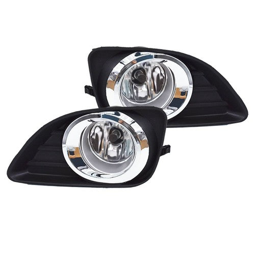 DURAFORCE Clear Bumper Lamps Driving Fog Lights+Switch Fit For Camry 2010-2011