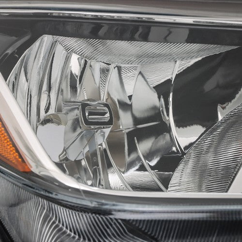 DURAFORCE For Nissan Versa S SV 20-21 OE Pair LH+RH Headlight Assembly Set Chrome Housing