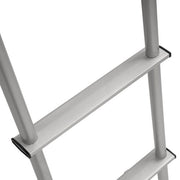 DURAFORCE Upgraded 113" Rear Exterior Straight Ladder For RV- Powder Coated #139.21 LA-401