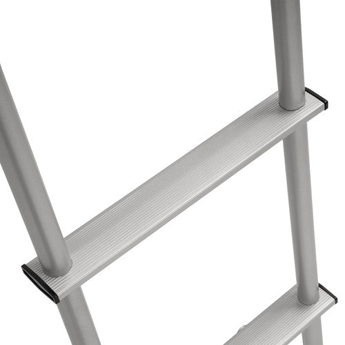 DURAFORCE Upgraded 113" Rear Exterior Straight Ladder For RV- Powder Coated #139.21 LA-401