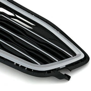 DURAFORCE Front Bumper Upper&Lower Grille ABS Plastic Grill For Chevrolet Malibu 2016-2018