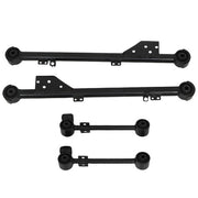 DURAFORCE 4PCS Black Rear Upper&Lower Trailing Control Arm Set For Infiniti QX4 1997-2003