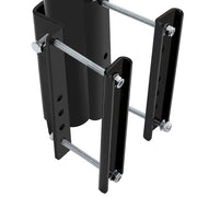 DURAFORCE Black Steel Bike Bunk Trailer Carrying System For Most A Frame Trailers 100lbs