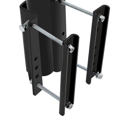 DURAFORCE Black Steel Bike Bunk Trailer Carrying System For Most A Frame Trailers 100lbs