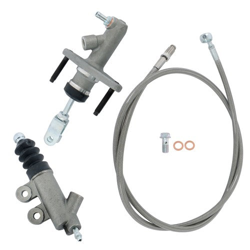 DURAFORCE For Honda Civic 1992 1993 1994-2000 Master & Slave Cylinder & Clutch Line Kit