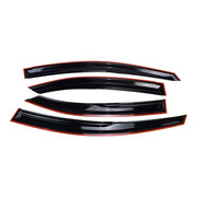 DURAFORCE FOR 2022-2025 SUBARU WRX VB M STYLE 3D WAVY WINDOW VISOR RAIN GUARD DEFLECTOR