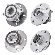 DURAFORCE 4pcs Front Rear Wheel Bearing Hub FWD For Volkswagen Passat Jetta Tiguan Audi TT