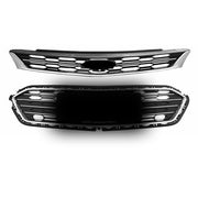 DURAFORCE Front Upper Middle Lower Grille For Chevrolet Cruze 2016 2017 2018 Chrome New
