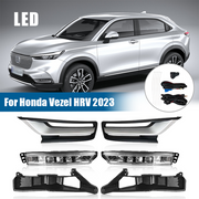 DURAFORCE For Honda HR-V HRV 2022 2023 2024 LED Fog Lights Lamps Set W/DRL Left & Right