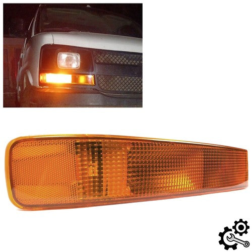 DURAFORCE Turn Signal Marker Light Lamp RH Passenger for 03-22 Chevy GMC Van
