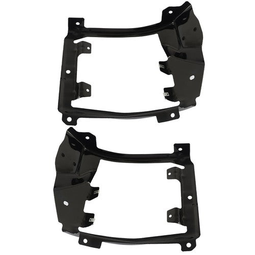 DURAFORCE Front Bumper Headlight Brackets 2pcs Fit For Chevrolet Silverado 1500 2016-2018
