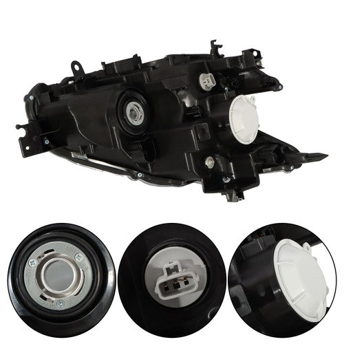 DURAFORCE Left / Driver Side HID Headlight Assembly For Nissan Maxima 2009-2014 Headlamp