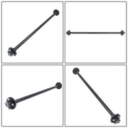 DURAFORCE 2K 2000lbs Trailer Axle 4 lug-4' 54' HF w/ U-Bolt Kit For trailers RVs trucks