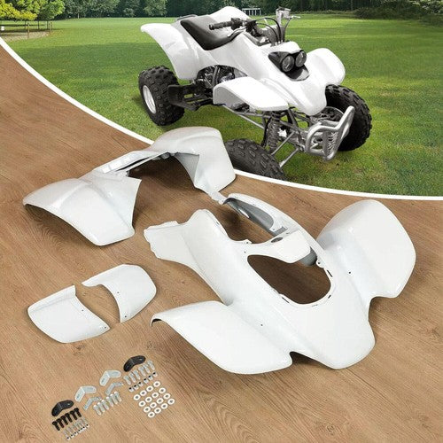 DURAFORCE White ABS Front+Rear Fender Kit For Honda TRX 400EX TRX400EX 1999-2004 #117431
