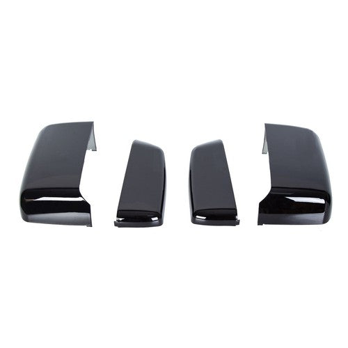 Fits Gloss Black Tow Mirror Cap Cover for Chevy Silverado GMC Sierra 2014-2019