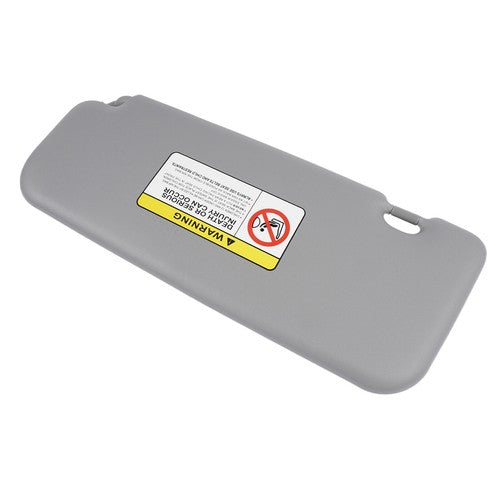 DURAFORCE Right Passenger Side Gray Sun Visor for Hyundai Accent 1E 1.6L L4 Gas 852201R000