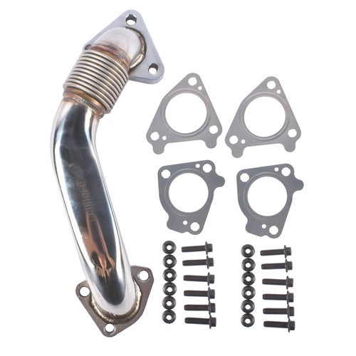 DURAFORCE Passenger Side Up Pipe w/ Gasket Bolts for Chevy Silverado GMC Sierra 2001-2004