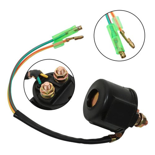 DURAFORCE Starter Relay Solenoid& Positive Side Battery Cable For Honda TRX400EX 1999-2007