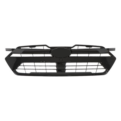 DURAFORCE Front Bumper Upper Grill Glossy Black Plastic Suitable For Subaru Crosstrek 2024