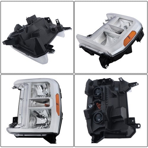 DURAFORCE For Ford F250 F350 SuperDuty 2023-2024 Headlight Driver/Left Side Single Halogen