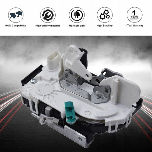 DURAFORCE 4589584AG Unlimited Tailgate Latch w/ Power Lock For 07-18 Jeep Wrangler