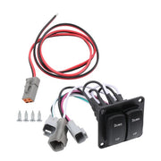 DURAFORCE 10222-211D 10222211D Marine Trim Tab Double Rocker Switch Kit NEW