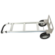 DURAFORCE Aluminum 500Lbs Hand Truck Magliner Trolley Dolly 14"×7-1/2" Diecast Nose Plate