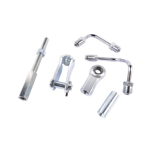 DURAFORCE For Chevy Bel Air Impala 8" Chrome Power Brake Booster Conversion Kit Disc/Drum