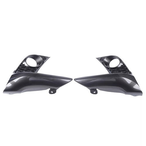 DURAFORCE Pair For 2014-2017 Lexus CT200h F-Sport LED Bumper Fog Light Lamps Cover Bezel