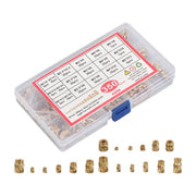 DURAFORCE 350Pack threaded inserts assortment kit M2-M6 metric internal thread rolled