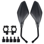 DURAFORCE Rear View Side Mirrors Connectors Fit For Polaris Sportsman 110 300 XP 850 1000